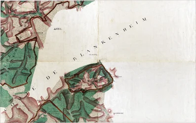 Map of Cronenbourg - Kronenburg Dahlem